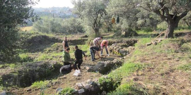 Joint Syrian-Italian archaeological mission works accomplished in Tell al-Samhana, Lattakia