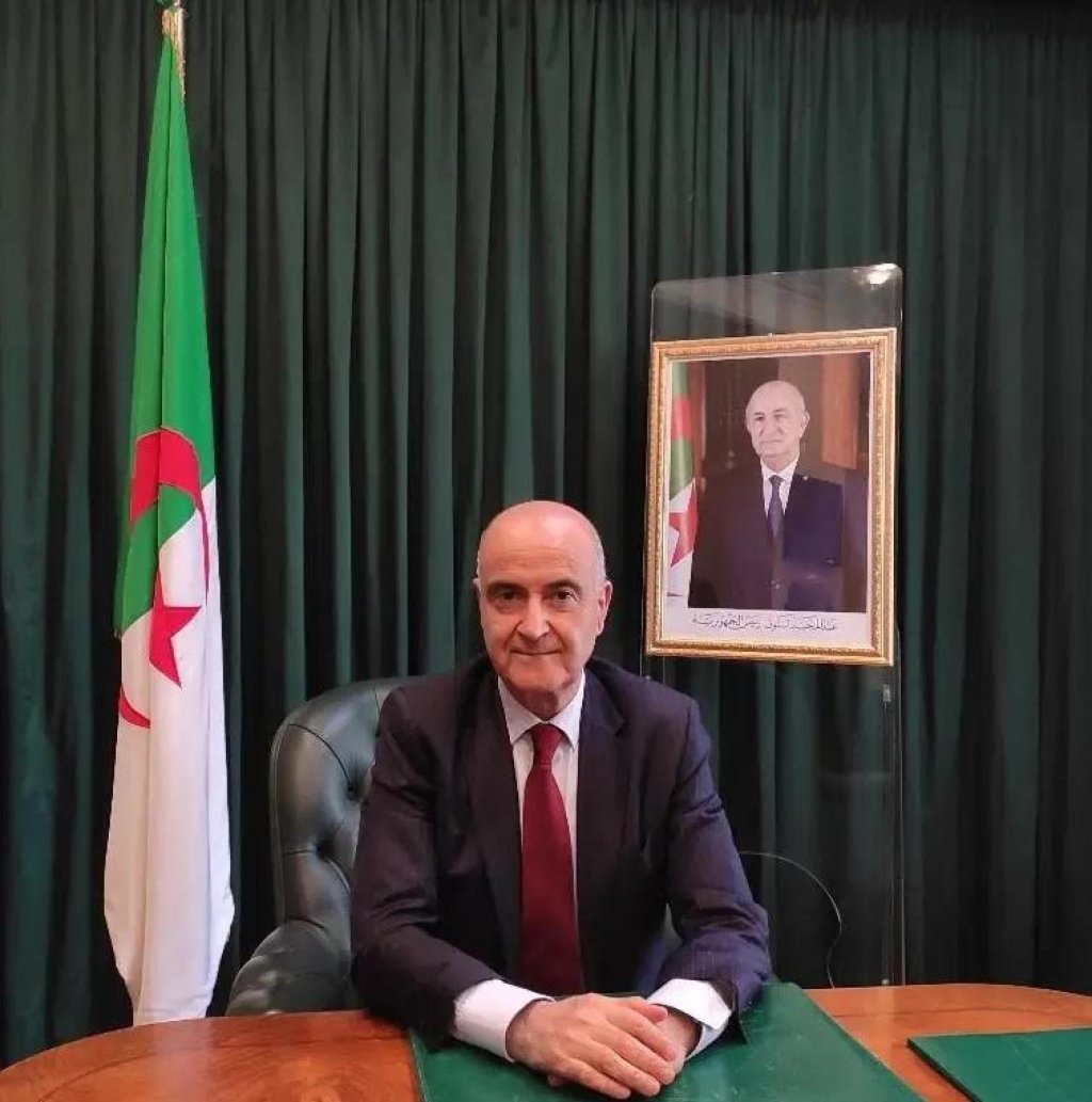 Algerian Ambassador in Italy, Abdelkrim Touahria | Photo: Archive/ANSA/Algerian embassy in Rome
