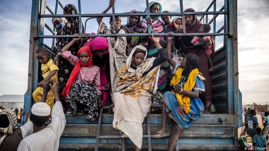The world's largest displacement crisis: Over 8.5 million people have been displaced by the war in Sudan | Photo: LUIS TATO/AFP