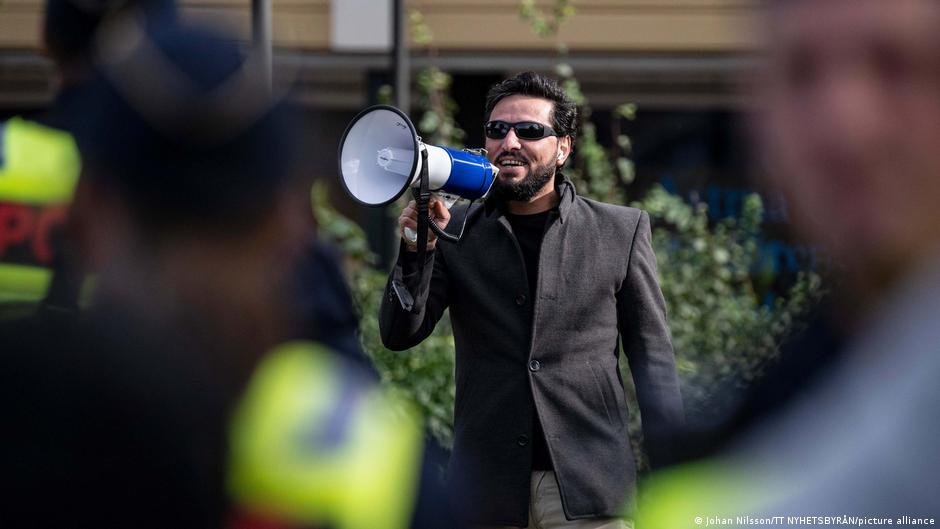 Salwan Momika, who burned the Quran in Stockholm, said he would face persecution if he was deported from Sweden back to Iraq | Photo: Johan Nilsson/TT NYHETSBYRÅN/picture alliance