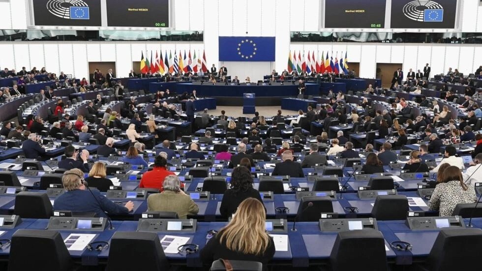 Une session du Parlement européen à Strasbourg, le 12 décembre 2022. Crédit : AFP