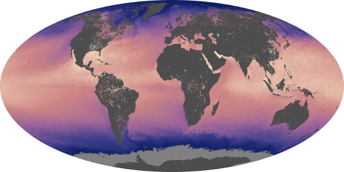 Sea Surface Temperature, July 2023