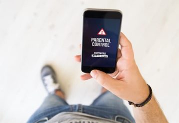 An image featuring parental control app concept