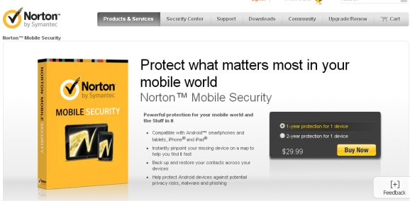 Norton Mobile Protection