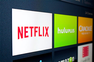 an image showcasing streaming services such as netflix and hulu