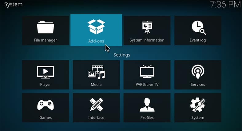 How to install Locast on Kodi Step 2