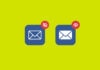 Two email icons.