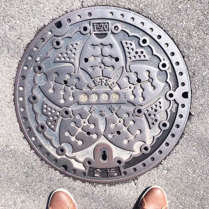 I Found Some Beautiful Japanese Manhole Covers During My Last Trip There