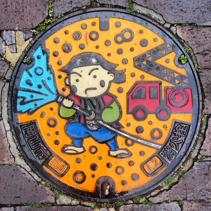 I Found Some Beautiful Japanese Manhole Covers During My Last Trip There