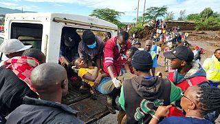 At least 40 people die in western Kenya after a dam collapses following heavy rains