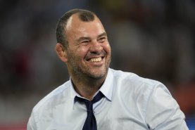 Michael Cheika is out of work and could be tempted back by the Waratahs