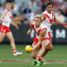 Isaac Heeney of the Swans.