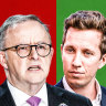 Anthony Albanese and Greens MP Max Chandler-Mather have clashed repeatedly in parliament over housing policy.