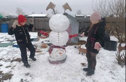 Весна по-Забайкальски.  В Газимурском Заводе ...