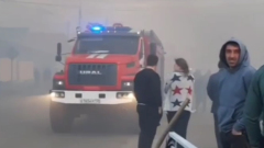 На Иркутск налетела пылевая буря и унесла теплицу: видео очевидцев