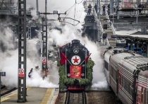 В среду, 8 мая, во Владивостоке состоялась торжественная встреча «Поезда Победы»