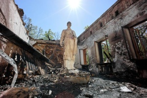Russians destroy and damage 1,987 cultural sites in Ukraine