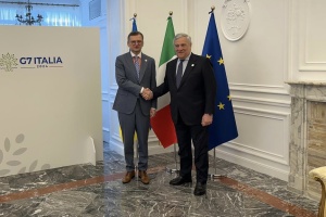 Кулеба зустрівся з главою МЗС Італії - обговорили посилення ППО України