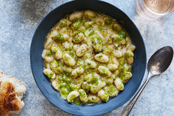 Image for Creamy White Beans With Herb Oil