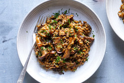 Image for Farro With Mushrooms