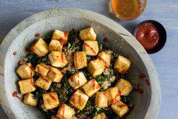 Image for Kale and Quinoa Salad With Tofu and Miso