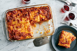 Image for Polenta Lasagna With Spinach and Herby Ricotta