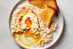 Image for Refried White Beans With Chile-Fried Eggs