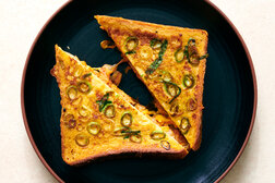 Image for Cheesy French Toast With Kimchi