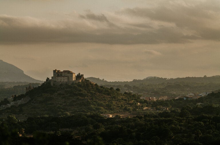 The view from Es Racó d’Artà, a hotel and wellness retreat in northeastern Majorca.