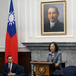 美国国会议员代表团访问台湾