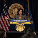 Gov. Kathy Hochul ordered a review of cannabis licensing in New York. Only 109 licenses have been awarded this year, after 7,000 applications rolled in.
