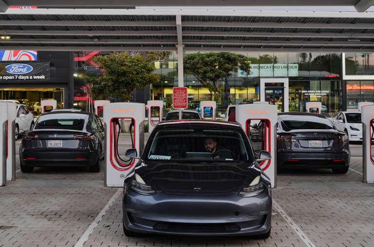 Tesla reported a decline in sales this month that caught investors off guard.