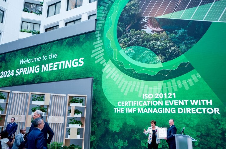 The annual spring meetings of the International Monetary Fund and the World Bank Group are underway in Washington this week.