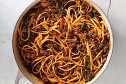 Image for Merguez and Kale Pasta
