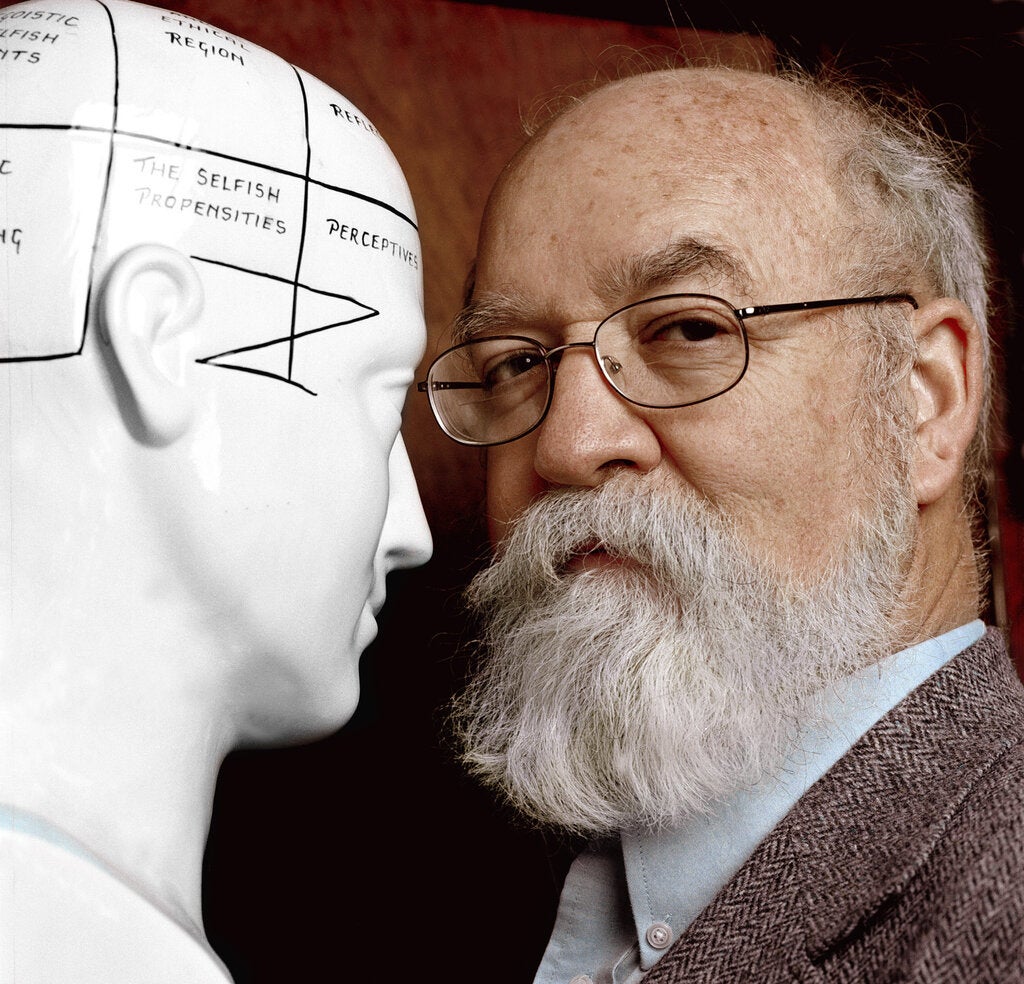 Daniel Dennett in about 2004. “There’s simply no polite way to tell people they’ve dedicated their lives to an illusion,” he said of religion. 