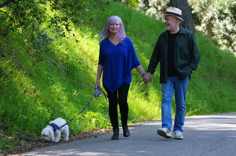 Sherry and Dennis Weiss in the San Francisco Bay Area, where they recently bought a house to be closer to their children and grandchildren.