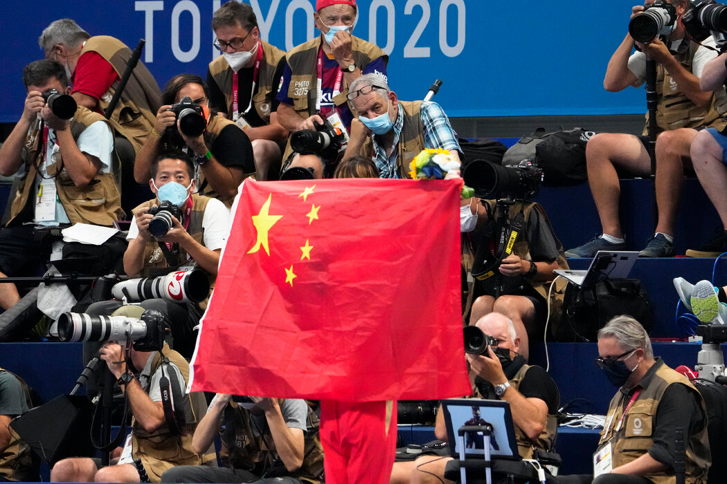 药检呈阳性的中国游泳运动员在东京奥运会上获得了五枚奖牌。