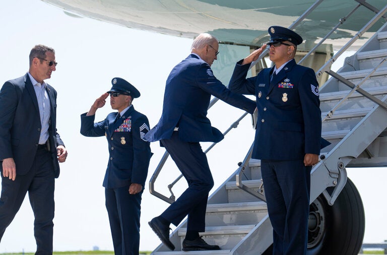 President Biden spoke at length in the interview about grieving the death of his first wife, Neilia, and 13-month-old daughter, Naomi, who were killed in a car crash in 1972. 