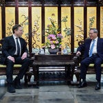 Elon Musk meeting with Premier Li Qiang, China’s second-highest official, on a weekend visit to Beijing that boosted Tesla stock.