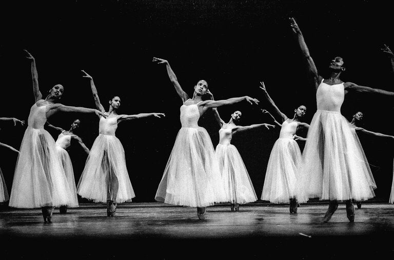 A Dance Theater of Harlem performance of “Swan Lake” at City Center in New York in 1979.