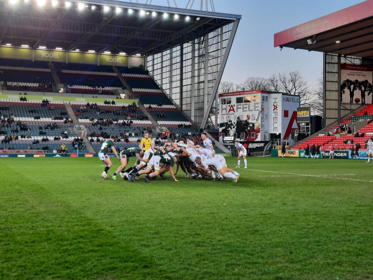 Leicester Tigers playing well as the end of last season. Image credit: Nub News. 
