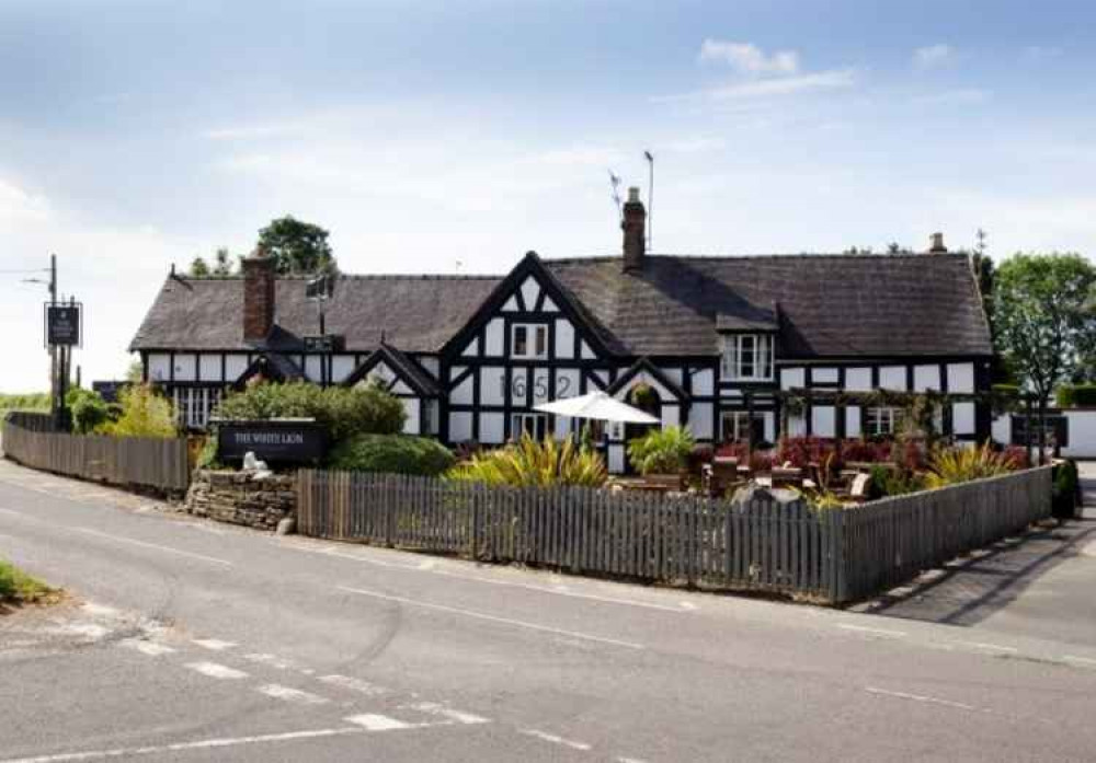 On Sunday 24 March, Cheshire Police received reports of an 'aggressive man' refusing to leave The White Lion Weston (Nub News).