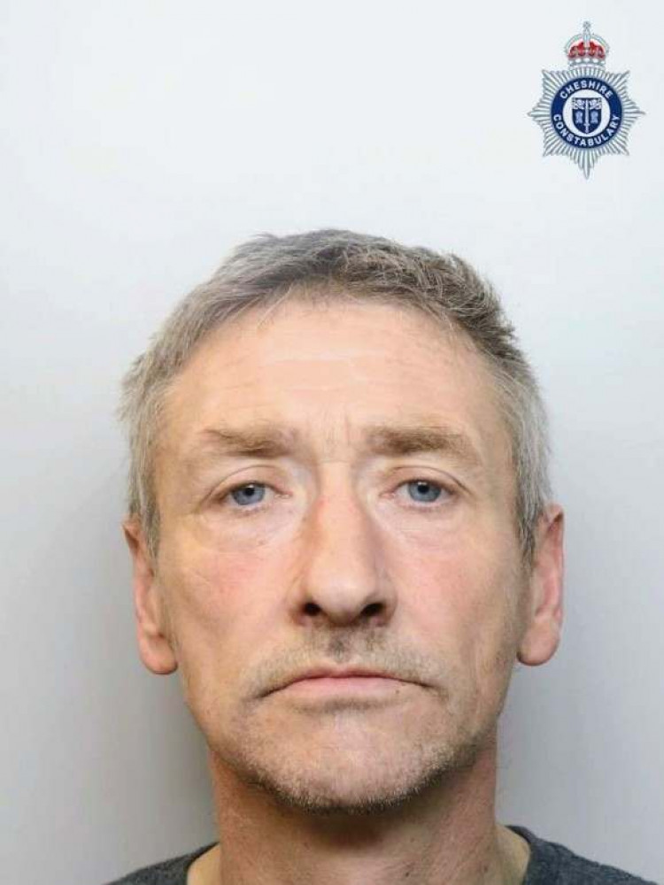 Ian McIntyre, 45, has been banned from Crewe town centre, Grand Junction Retail Park and 14 local shops (Cheshire Police).