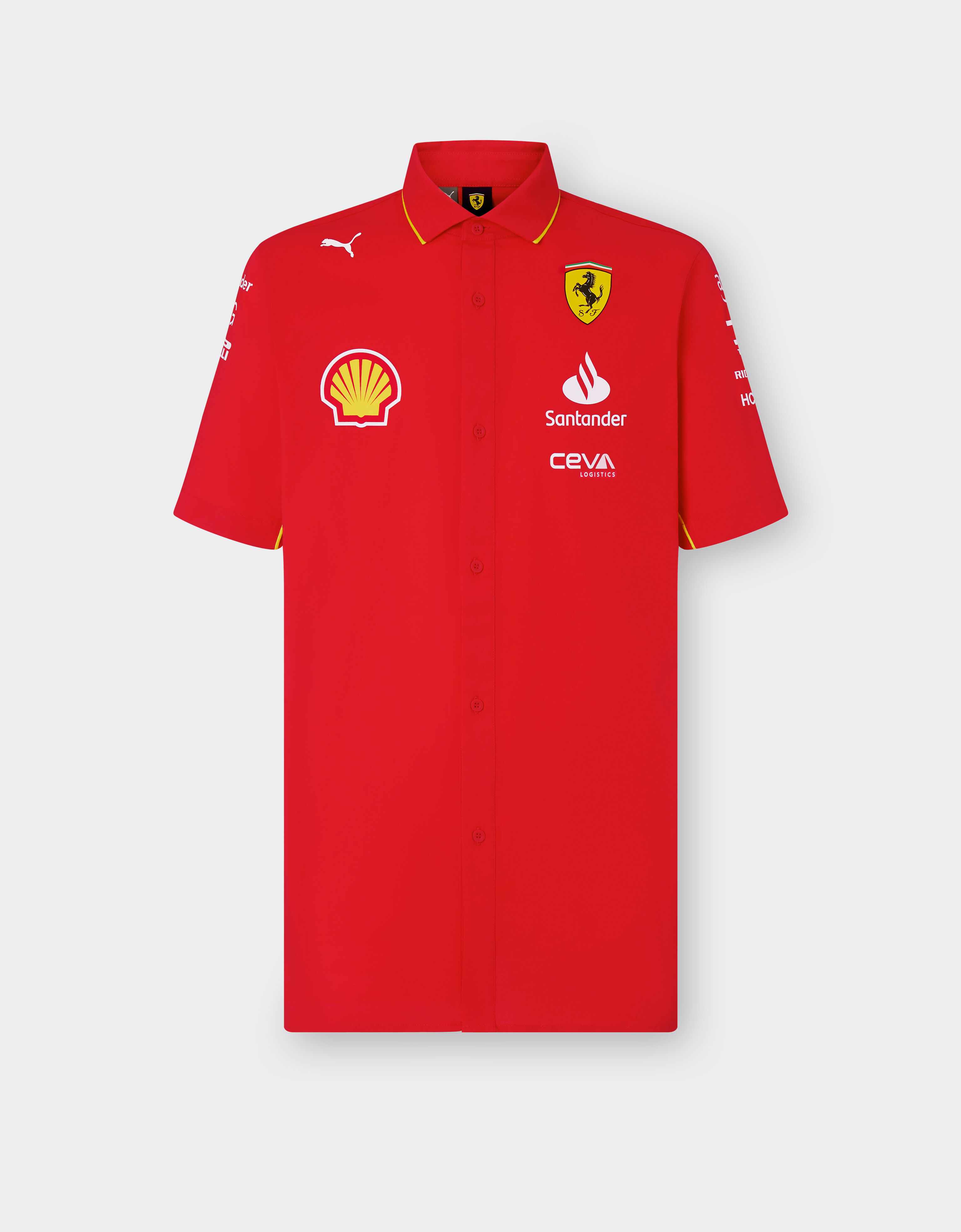 Ferrari 2024 Scuderia Ferrari Team Replica shirt Peony 20330f