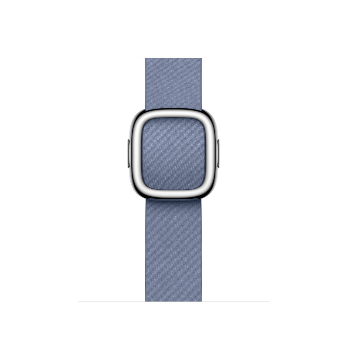 Lavender Blue Modern Buckle strap, with magnetic stainless steel buckle