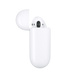 Profile view of AirPods (2nd generation) in an open Charging Case. 