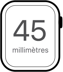 45 millimètres