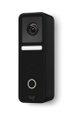 Angled view shows the Logitech doorbell’s low-profile design.