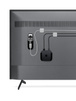 TotalMount Pro Installation System with Apple devices inserted and cable managers mounted on back of television.