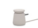 Belkin Boost Charge Pro 2-in-1 Wireless Charging Dock with MagSafe in Sand color. MagSafe puck laying flat.